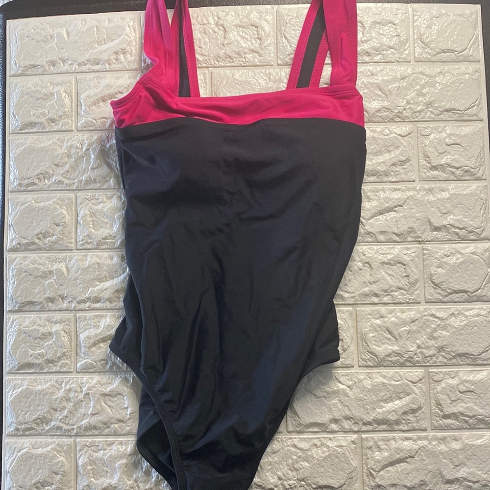 Pink and black one peace